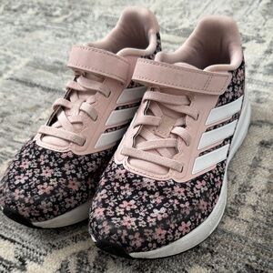 Adidas Kids Runfalcon 5 Pink Floral Sneakers